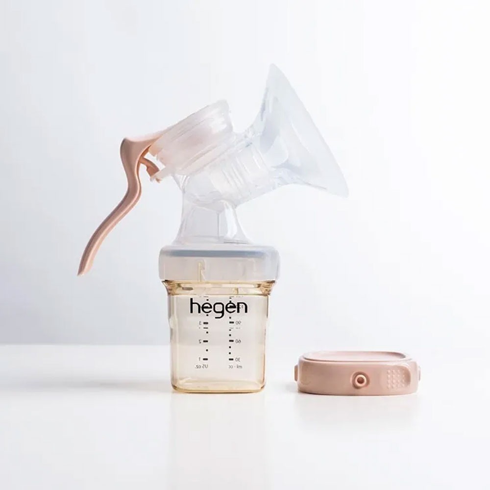 【hegen】  手動擠乳萬用組 - (手動擠奶器+萬用瓶240ml (雙瓶組))/奶瓶/兒童水瓶/母嬰用品/兒童水杯-細節圖4