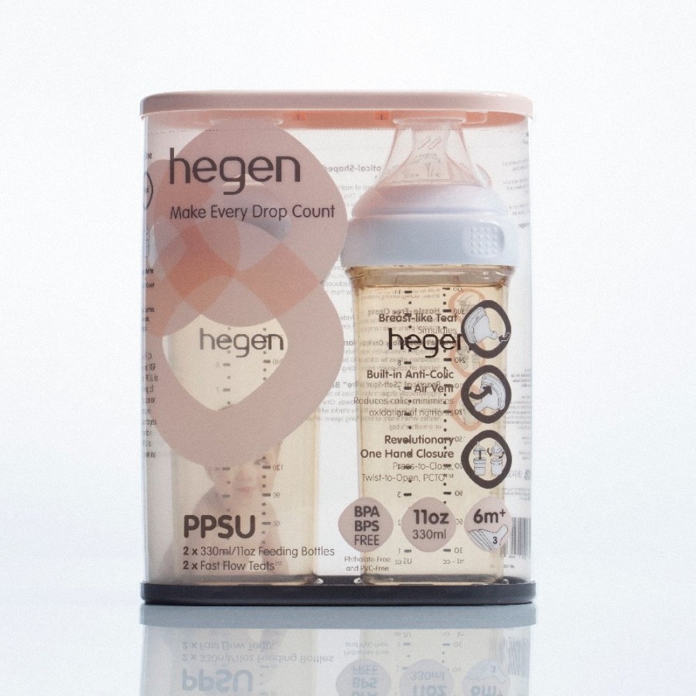 【hegen】大寶成長組 - (寬口奶瓶 240ml (雙瓶組)+330ml (雙瓶組))/母嬰用品/新生禮/月子中心-細節圖10