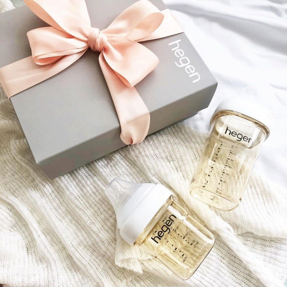【hegen】人氣經典彌月禮組合-經典奶瓶安心禮 - 經典系列 + miniware 天然聚乳酸小食客六入組/新生禮-細節圖4