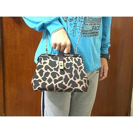 ~吉米兒~紙型講義-咖啡豹紋時尚手提包(19cm寬版支架)紙型+詳細電子檔製作說明講義-細節圖4