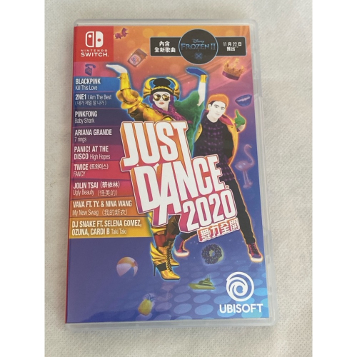 Switch Ns Just dance 2020 舞力全開2020 中文版