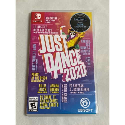 Switch Ns Just dance 2020 舞力全開2020 美版中文