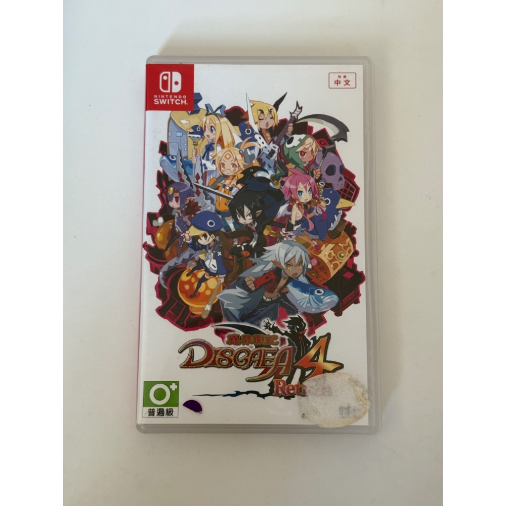 Switch Ns 魔界戰記6 Switch Ns 魔界戰記4 中文版-細節圖2