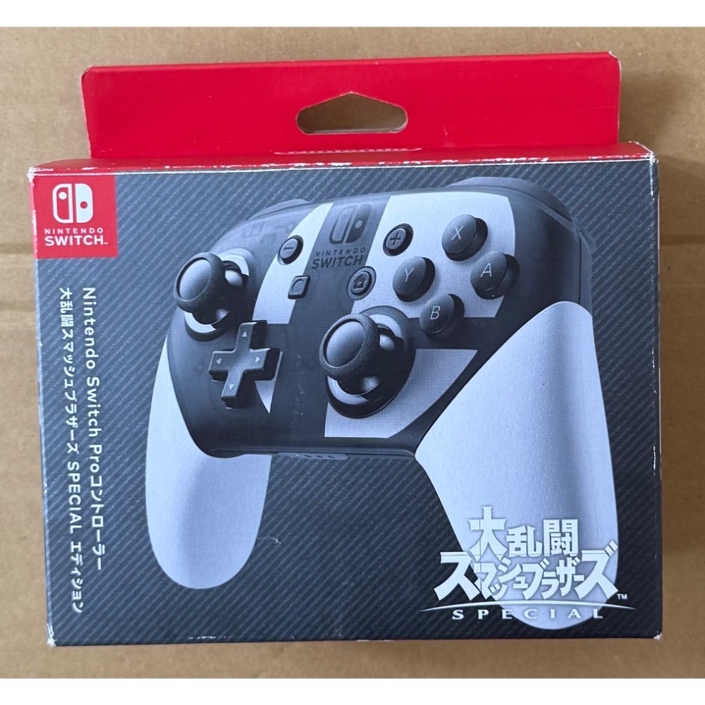 Switch 原廠 PRO 手把 黑色手把 任天堂明星大亂鬥 限定版手把 漆彈大作戰2 斯普拉遁3 特仕版手把-細節圖6