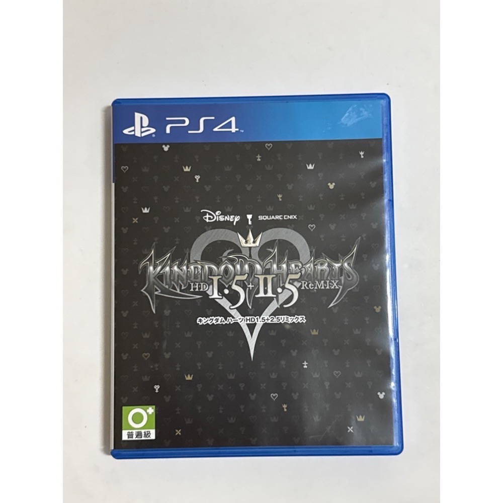 全新未拆封 中古品 PS4 王國之心 1.5+2.5 國際版無中文-細節圖2