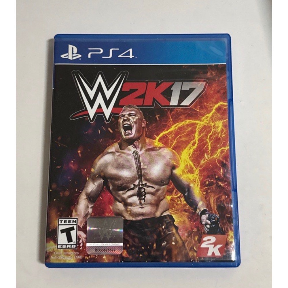 PS4 WE 18 17 WWE18 WWE17 WE2K18 WE2K17 美國職業摔角 17 18 英文版-細節圖2