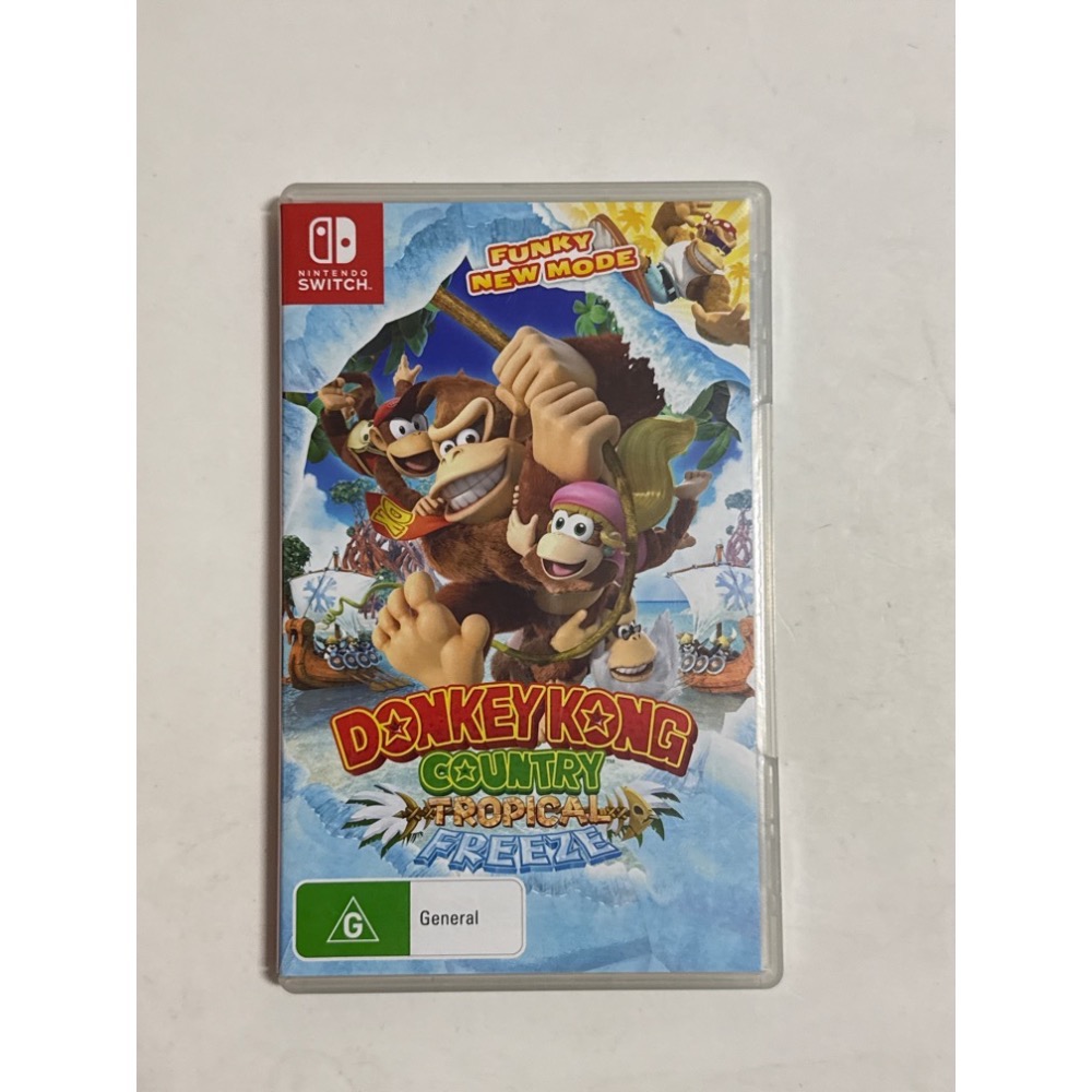 Switch Ns 大金剛 熱帶急凍 咚奇剛 熱帶極凍 中日文版-細節圖2