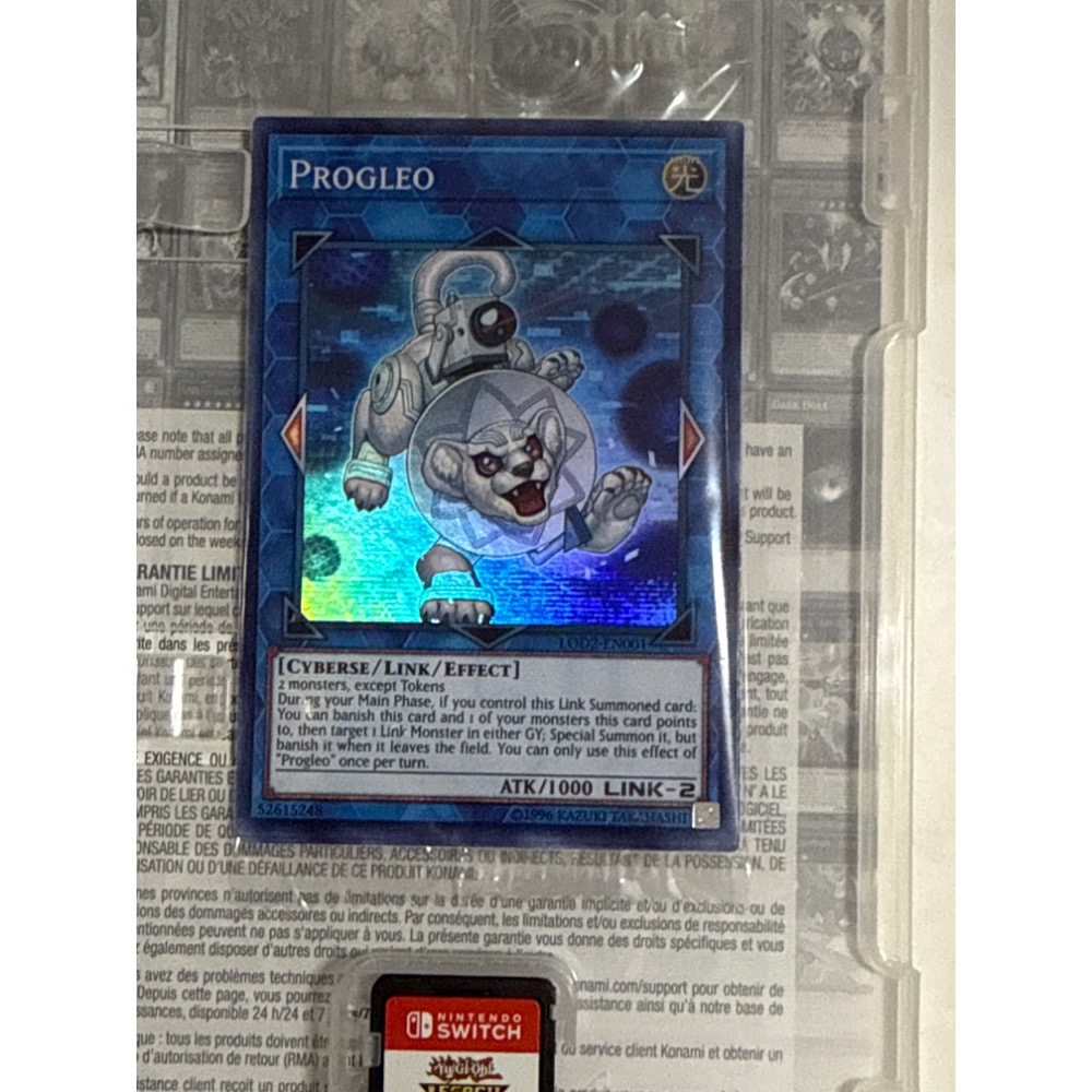 Switch Ns 遊戲王 決鬥連結 失落的遺產 日英文版 含未拆封實體特典-細節圖2