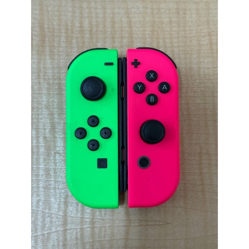 Switch Ns 原廠 Joycon Joy con 無盒 電光紅藍色  藍黃色 漆彈粉綠色 奧德賽紅測試都正常-細節圖2