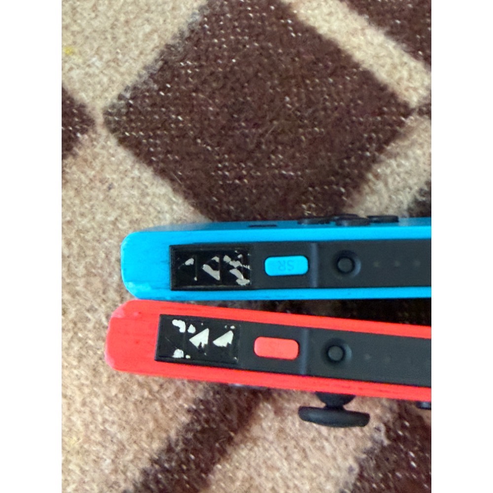 Switch Ns 原廠 Joycon Joy con 無盒 電光紅藍色  藍黃色 漆彈粉綠色 奧德賽紅測試都正常-細節圖5