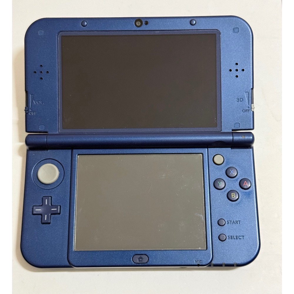 New 3DSLL N3DSLL 主機 新大三 金屬藍 含32G記憶卡 無盒 含充電線-細節圖2