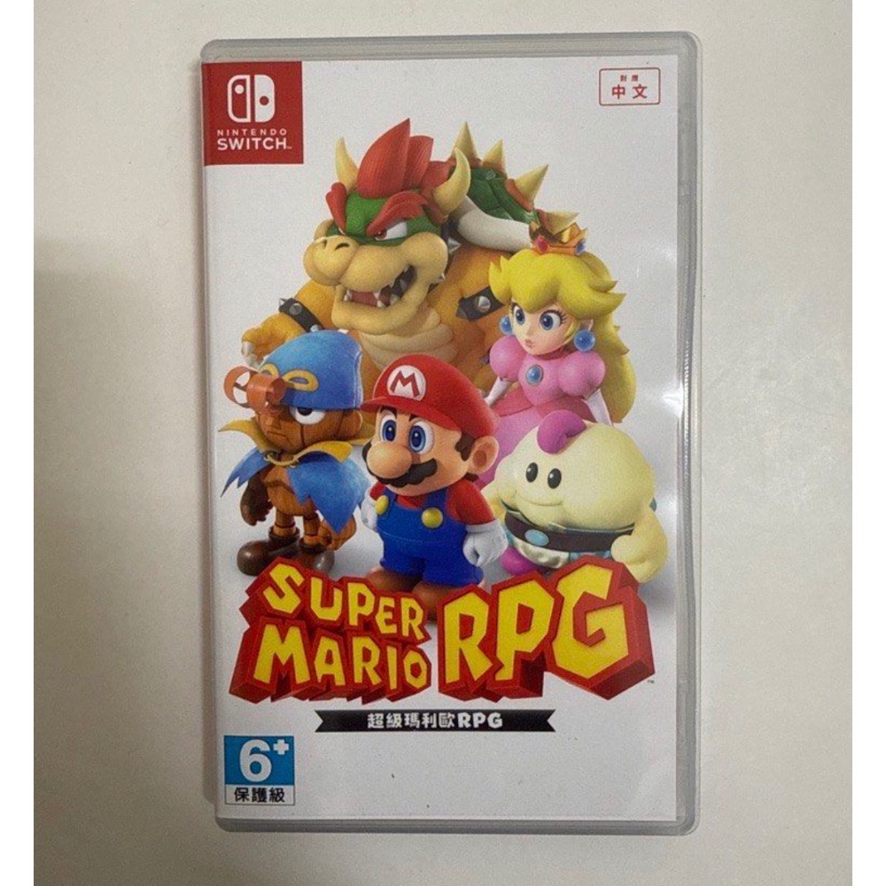全新未拆封 二手品  Switch Ns 超級瑪利歐RPG 中文版-細節圖2