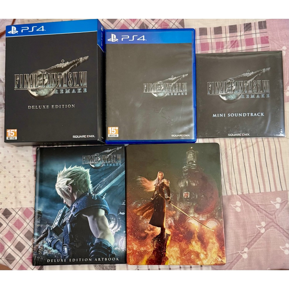 PS4 Final Fantasy VII 最終幻想7 Remake 太空戰士7 重製版 豪華限定特典版 中文版-細節圖5