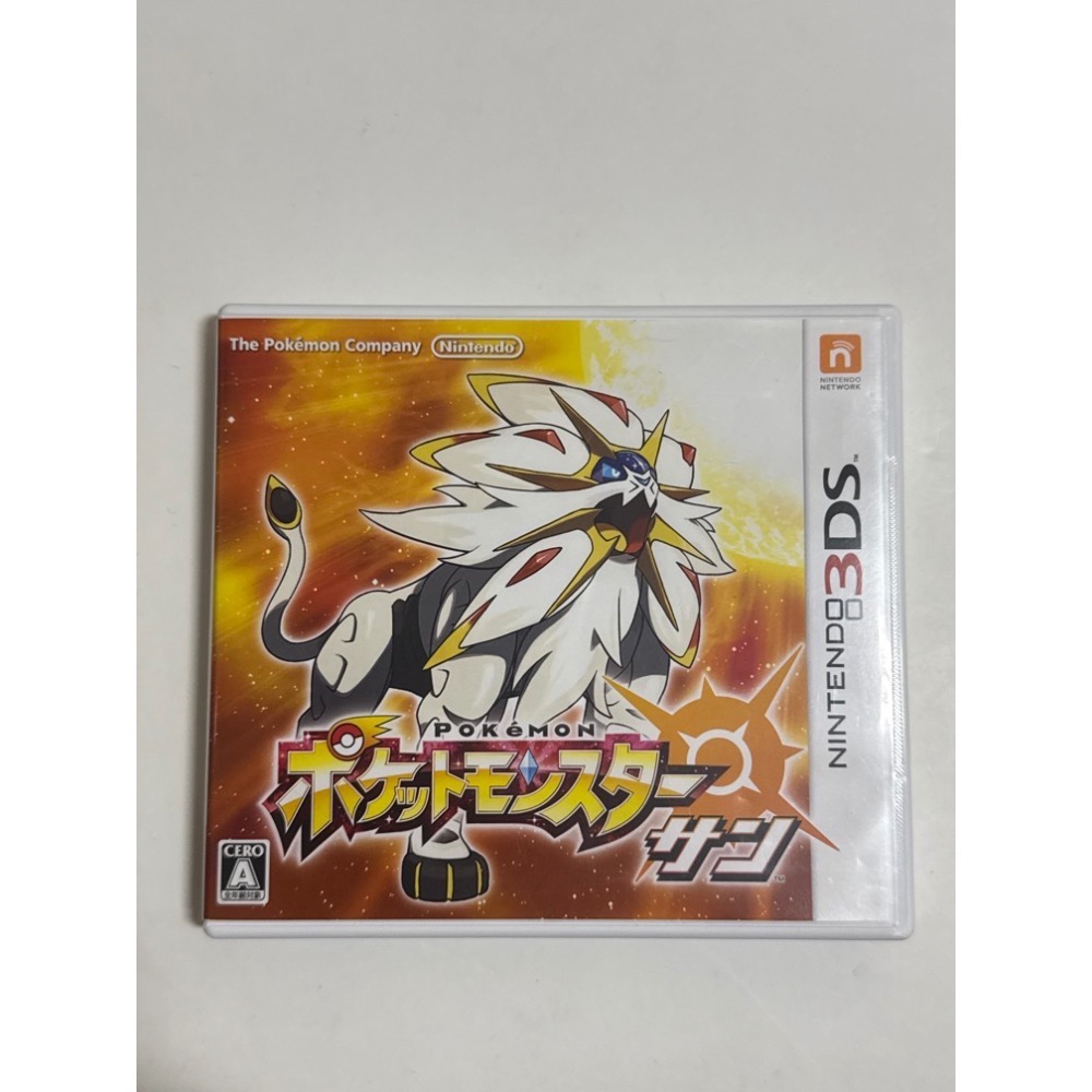 3DS 寶可夢 太陽 3DS 寶可夢 月亮 日規機用有中文-細節圖2
