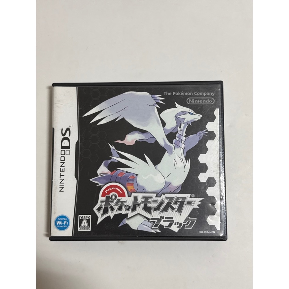 NDS 寶可夢 黑 精靈寶可夢 黑 神奇寶貝 黑版 純日版無中文-細節圖2