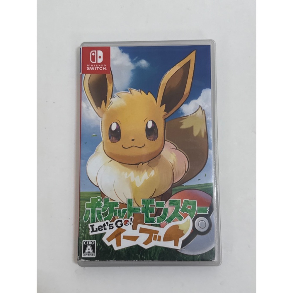 Switch Ns 寶可夢 Let’s Go 伊布 精靈寶可夢 伊布 神奇寶貝 伊布 中文版-細節圖2