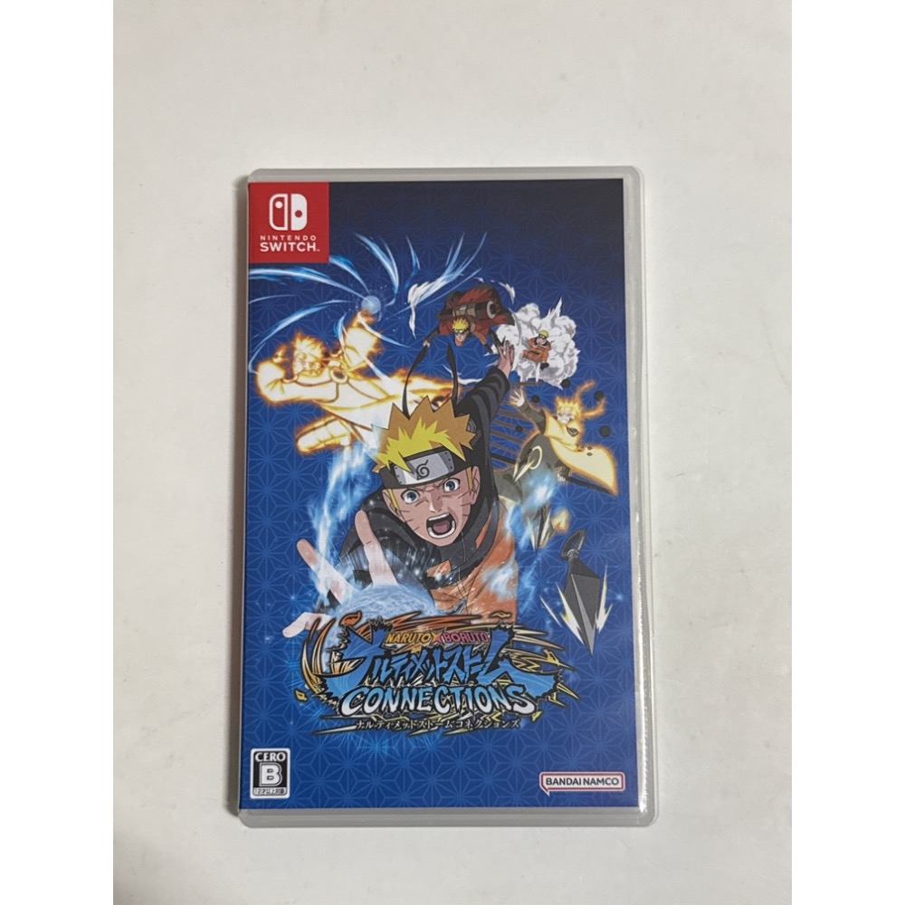 Switch Ns 火影忍者 終極風暴 羈絆 日文版 中文版-細節圖2