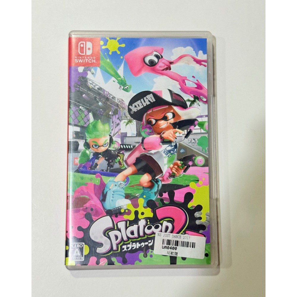 現貨 Switch Ns 漆彈大作戰2 斯普拉遁2 Switch Ns 斯普拉遁3 漆彈大作戰3 中日文-細節圖2