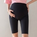 台灣現貨 瑜珈腰孕婦五分鯊魚褲 瑜珈褲 馬褲 可調節 孕婦褲 孕婦裝 BabyShare時尚孕婦裝【KRS001】-規格圖11