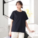 台灣現貨 加大側開岔哺乳衣 加大尺碼 短袖 孕婦裝 哺乳衣 餵奶衣 BabyShare時尚孕婦裝【CMS001】-規格圖10