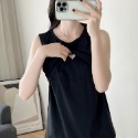 台灣現貨 上掀交叉哺乳背心 哺乳背心 孕婦裝 月子服 哺乳衣 BabyShare時尚孕婦裝【J1S007】-規格圖9