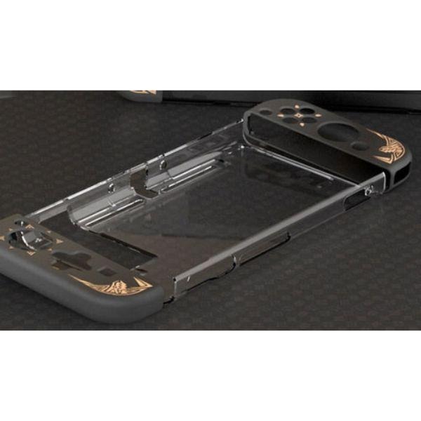 【勁多野電玩】 NS 良值主機保護套 黑色 L498 (PC殼+左右手矽膠套)-細節圖3