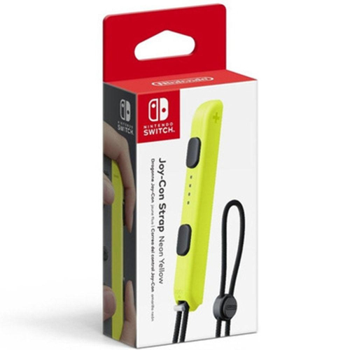 【勁多野電玩】 NS Nintendo Switch 原廠 Joy-Con 螢光黃色 腕帶