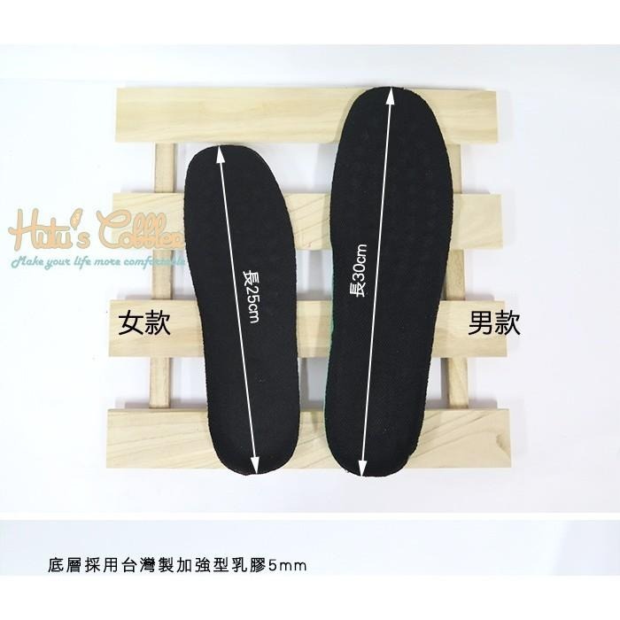 糊塗鞋匠 優質鞋材 C16 台灣製造 5mm 加成乳膠帆布鞋墊 透氣 吸汗 布鞋 運動鞋用-細節圖2