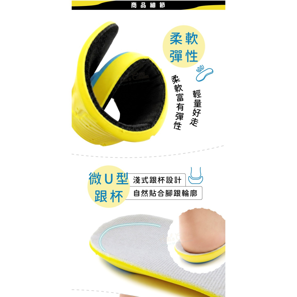 糊塗鞋匠 優質鞋材 C51 PU運動鞋墊 1雙 PU鞋墊 PU運動減震鞋墊 PU減震鞋墊-細節圖5