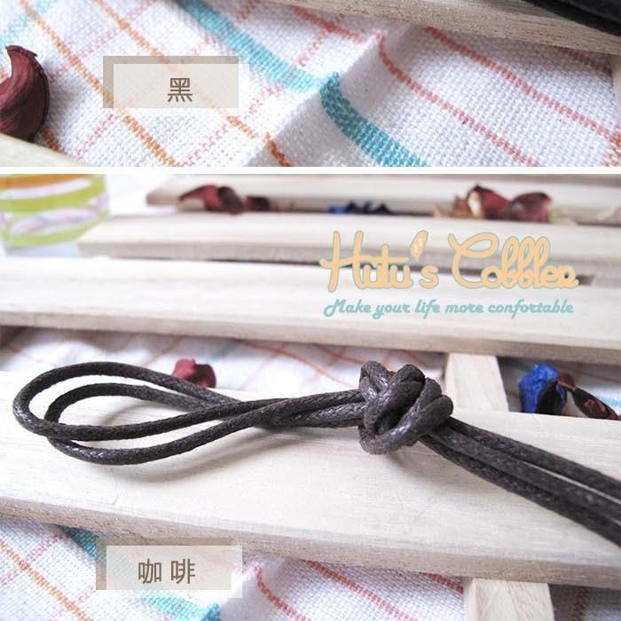 ○糊塗鞋匠○ 優質鞋材 G19 台灣製造 上蠟防水圓鞋帶 90cm-細節圖4