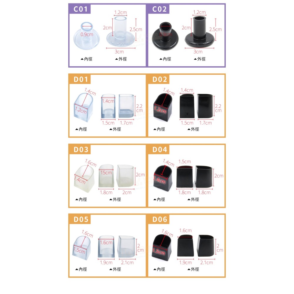 糊塗鞋匠 優質鞋材 G49 高跟鞋鞋跟保護套 1雙 鞋跟保護套 高跟鞋跟保護套 高跟鞋鞋跟防滑套-細節圖4