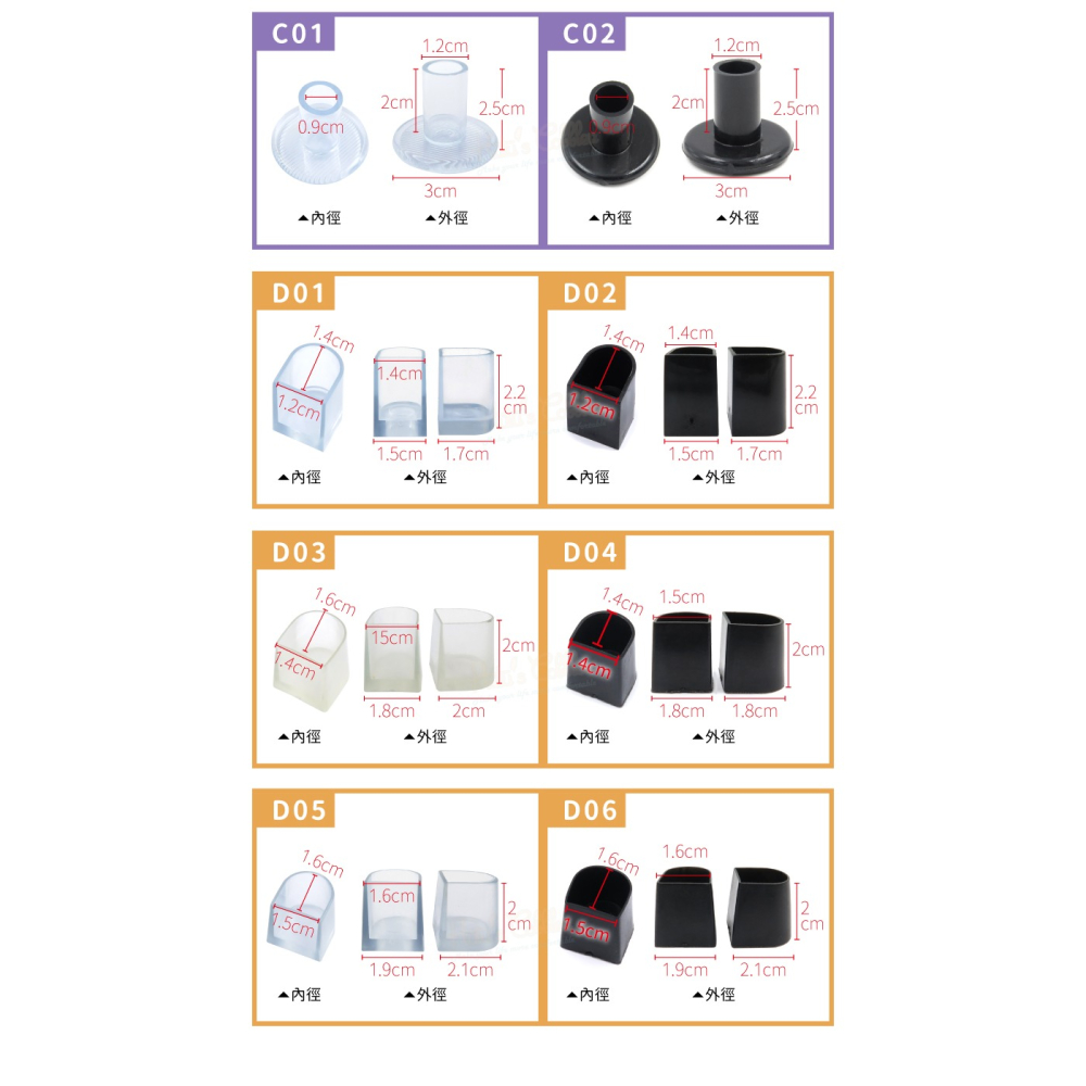 糊塗鞋匠 優質鞋材 G49 高跟鞋鞋跟保護套 1雙 鞋跟保護套 高跟鞋跟保護套 高跟鞋鞋跟防滑套-細節圖4