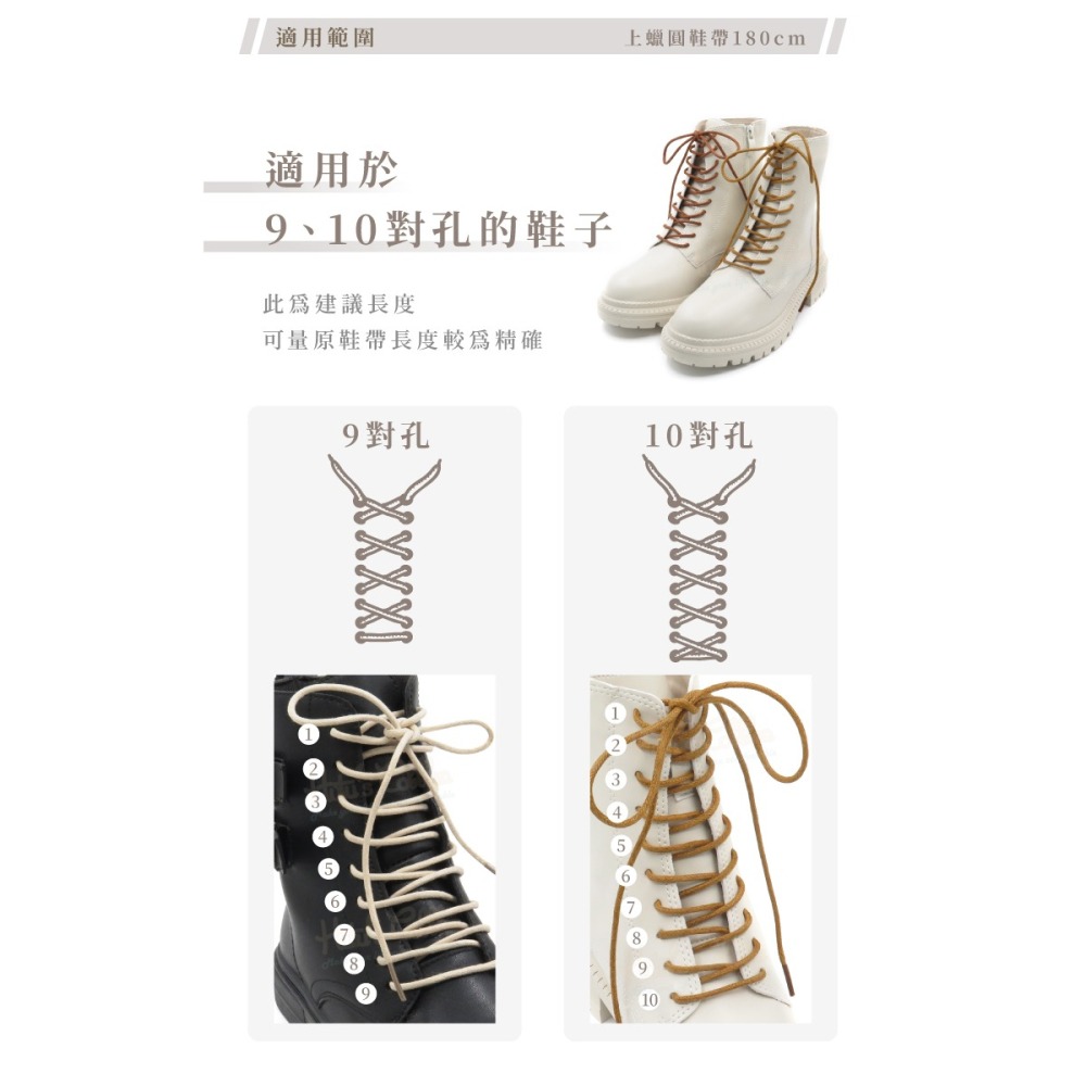 糊塗鞋匠 優質鞋材 G54 上蠟圓鞋帶180cm 1雙 上蠟鞋帶 上蠟圓鞋帶 皮鞋鞋帶 登山鞋帶-細節圖7