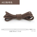 糊塗鞋匠 優質鞋材 G54 上蠟圓鞋帶180cm 1雙 上蠟鞋帶 上蠟圓鞋帶 皮鞋鞋帶 登山鞋帶-規格圖9