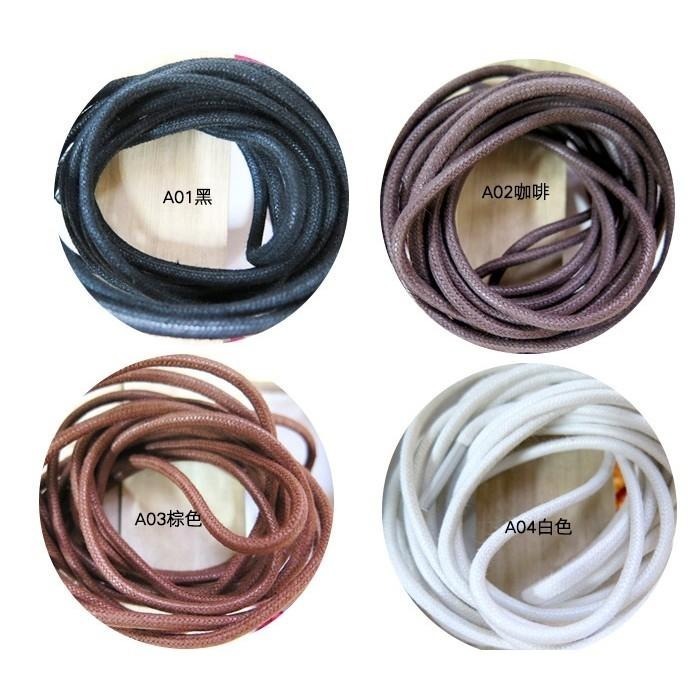 糊塗鞋匠 優質鞋材 G76 80cm粗圓登山鞋帶 1雙 上蠟處理 直徑3.5mm-細節圖5