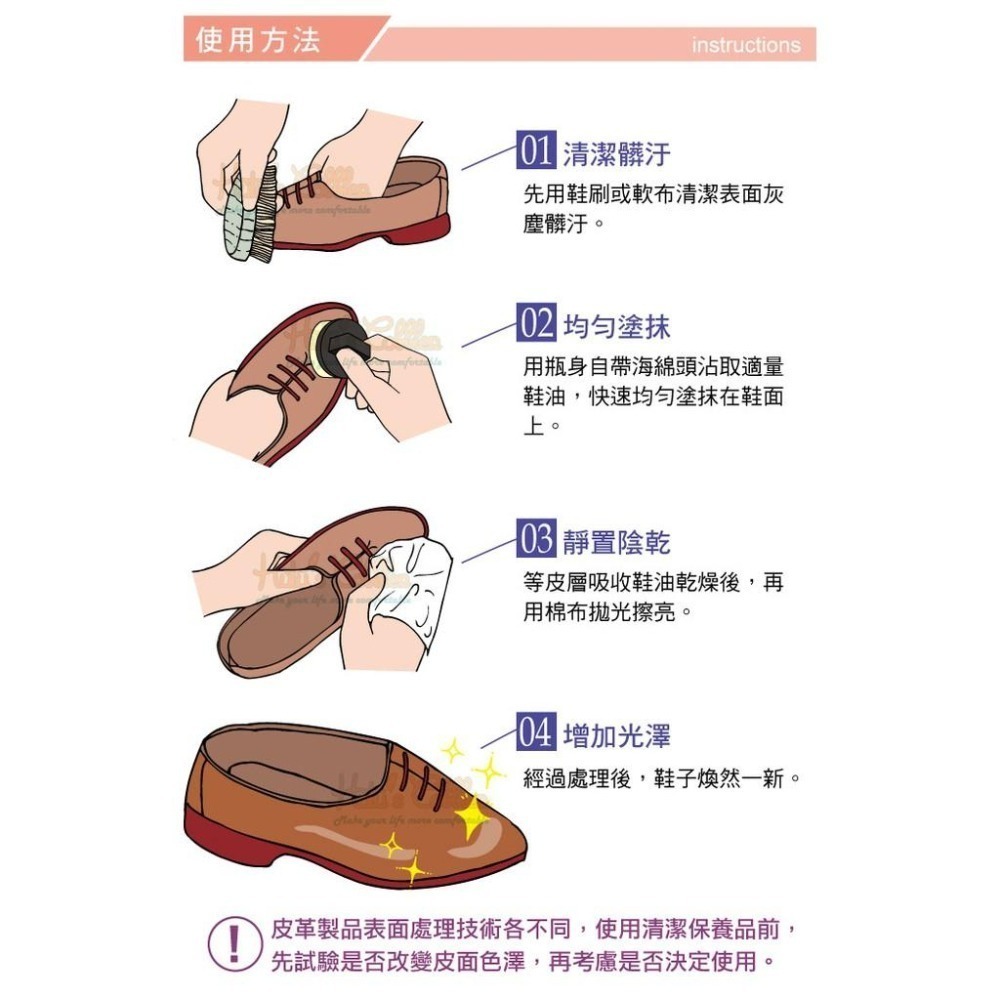糊塗鞋匠 優質鞋材 L19 PALC即亮鞋油50ml 1罐 水性清潔保養 不傷皮革 附海綿隨身瓶-細節圖7