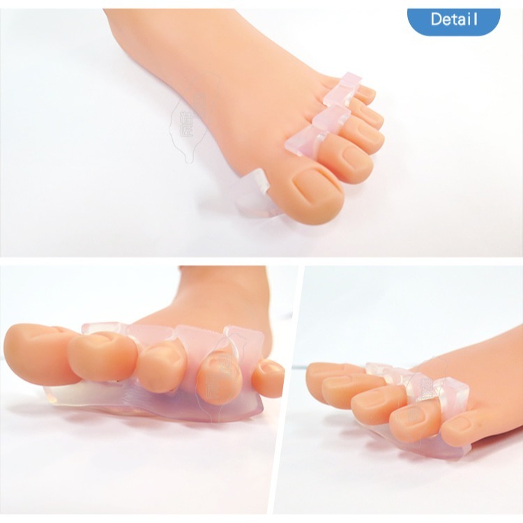 糊塗鞋匠 優質鞋材 J32 五指分離器 輔助分離腳趾 防止腳趾磨擦-細節圖4