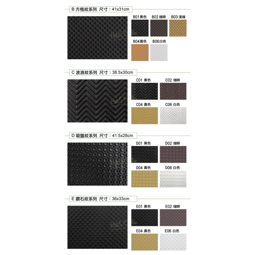 糊塗鞋匠 優質鞋材 N02 台灣製造3mm橡膠止滑鞋底 1片 防滑墊 止滑底 地墊 天皮 修鞋DIY-細節圖3