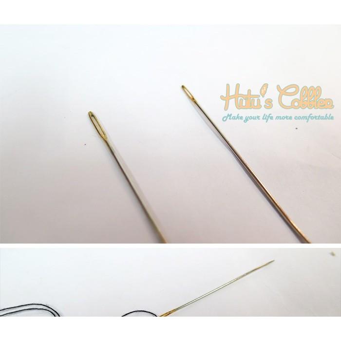 糊塗鞋匠 優質鞋材 N56 台灣製造 修鞋手縫針 修理皮鞋 手作 皮革 DIY-細節圖3