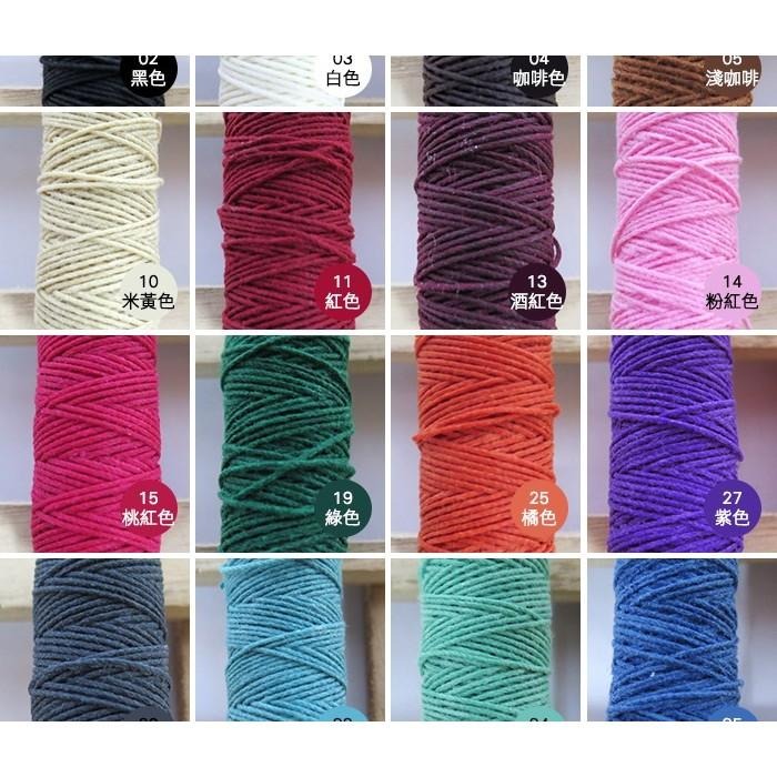 ○糊塗鞋匠○ 優質鞋材 N69 台灣製造 日式棉質0.7mm手工蠟線 手縫 拼布 DIY 修鞋 鞋底橡膠縫合 縫鞋-細節圖5