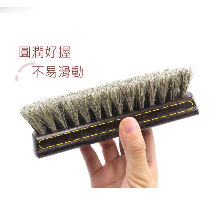 糊塗鞋匠 優質鞋材 P39 德國Pedag馬毛亮光刷 1支 馬毛刷 拋光刷 清潔刷-細節圖6