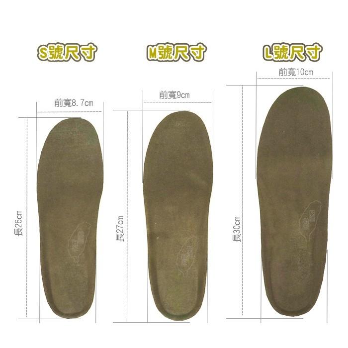○糊塗鞋匠○ 優質鞋材 C101 台灣製造 茶葉除臭鞋墊 抗菌除臭 吸汗 透氣 足弓支撐-細節圖2