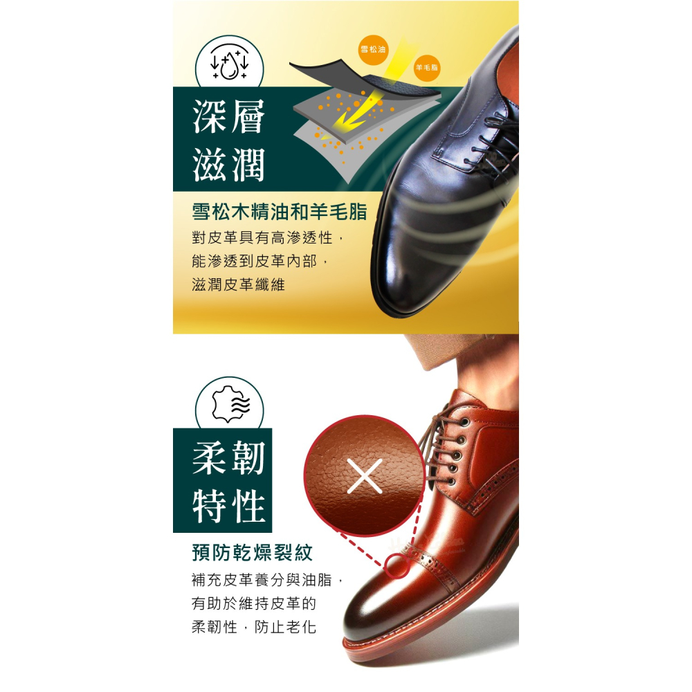 糊塗鞋匠 優質鞋材 L184 德國Collonil 1909頂級護理 高光澤滋養防水護理霜100ml 1罐 皮革滋養護理-細節圖5
