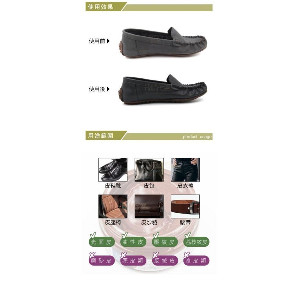 糊塗鞋匠 優質鞋材 L195 LVV海綿補色鞋油50ml 1罐 補色鞋膏 皮革鞋油 皮革補色鞋油-細節圖6