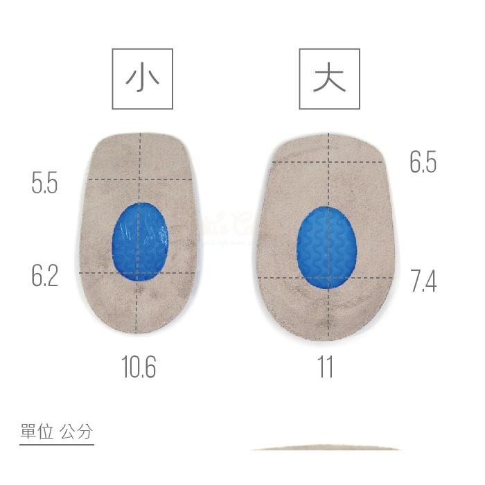 ○糊塗鞋匠○ 優質鞋材 E32 SEBS絨布後跟墊 減震 緩壓 緩解後跟 SEBS材質 輕盈自然-細節圖2