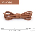 糊塗鞋匠 優質鞋材 G114 上蠟圓鞋帶140cm 1雙 上蠟鞋帶 上蠟圓鞋帶 皮鞋鞋帶 登山鞋帶-規格圖9