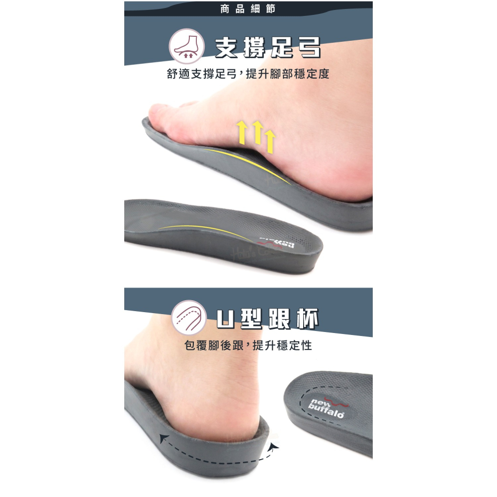糊塗鞋匠 優質鞋材 C157 牛頭牌廚師鞋墊 1雙 廚師鞋鞋墊 牛頭牌鞋墊 臺灣製造-細節圖5