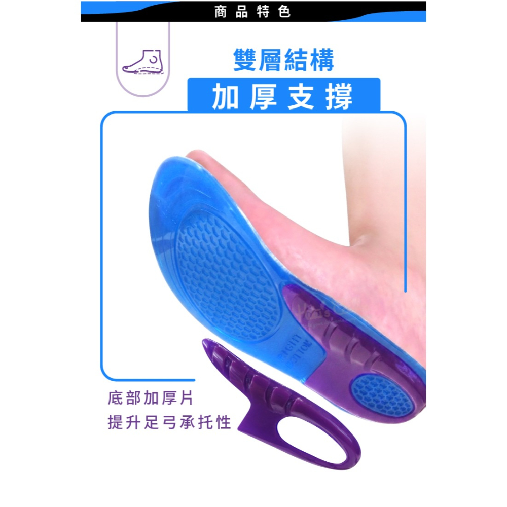 糊塗鞋匠 優質鞋材 C171 SEBS運動鞋墊 1雙 SEBS鞋墊-細節圖4