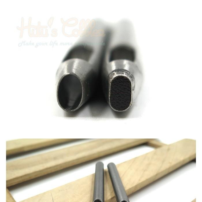 ○糊塗鞋匠○ 優質鞋材 N238 花斬4x6mm 台灣製造 DIY皮革工具 沖孔 皮革 皮雕-細節圖5