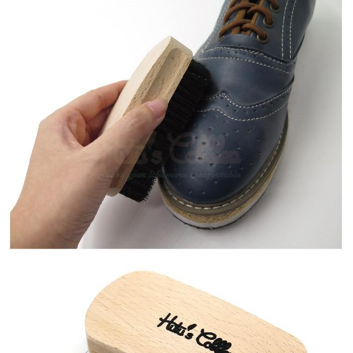 糊塗鞋匠 優質鞋材 P102 PP木柄布鞋刷 耐腐蝕 適用清潔劑 布鞋清洗 台灣製造-細節圖6